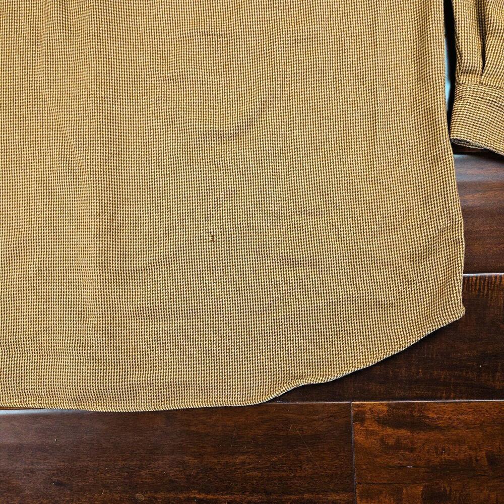 Vintage Polo by Ralph Lauren Bowen Flannel Suede Elbow Patches Men's XL - Picture 7 of 10